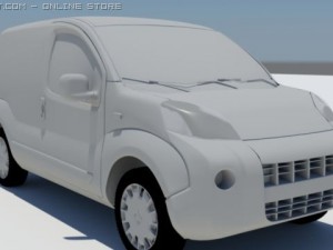 Fiat fiorino Modelo 3D