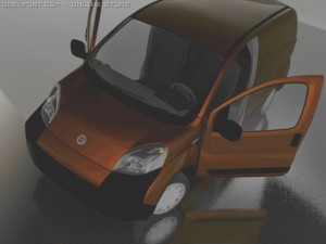 Fiat fiorino Modelo 3D