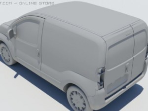 Fiat fiorino Modelo 3D