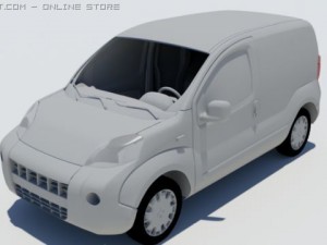 Fiat fiorino Modelo 3D