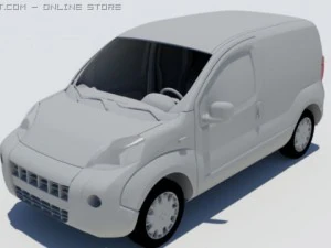 Fiat fiorino 3D Model