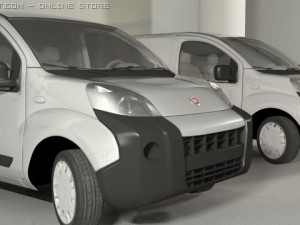 Fiat fiorino Modelo 3D