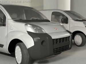 Fiat fiorino 3D Model