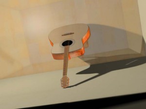 guitar 3D Модель
