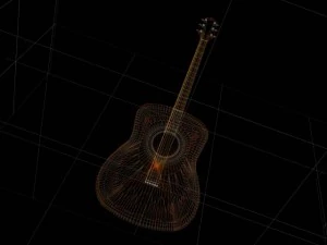 guitar 3D Model