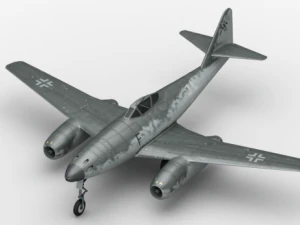 odrzutowiec me262 Model 3D