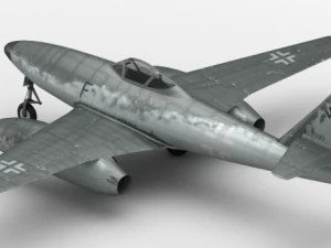 odrzutowiec me262 Model 3D