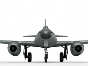 jet plane me262 3Dモデル