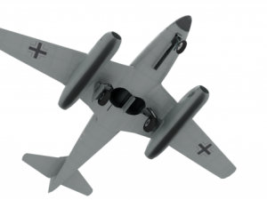 jet plane me262 3Dモデル