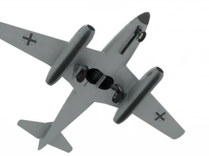 odrzutowiec me262 Model 3D