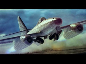 odrzutowiec me262 Model 3D