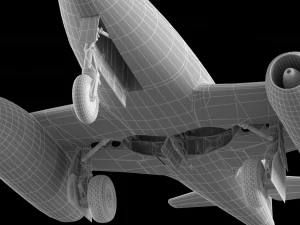 odrzutowiec me262 Model 3D