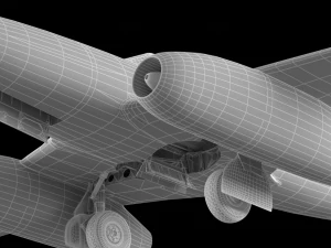odrzutowiec me262 Model 3D