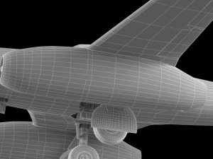 odrzutowiec me262 Model 3D