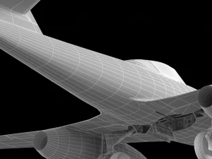 odrzutowiec me262 Model 3D