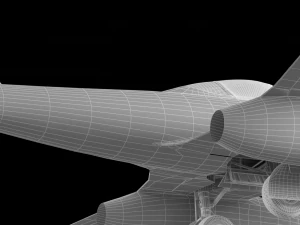 odrzutowiec me262 Model 3D