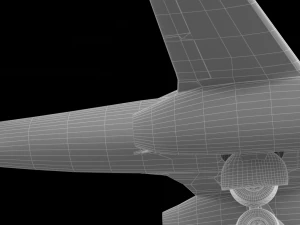 odrzutowiec me262 Model 3D