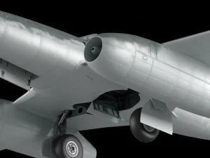 odrzutowiec me262 Model 3D