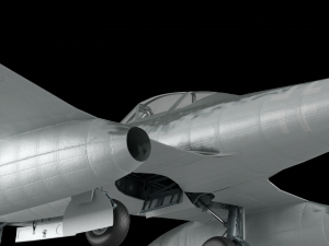 jet plane me262 3Dモデル