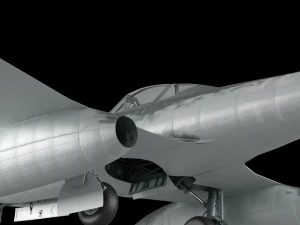 odrzutowiec me262 Model 3D