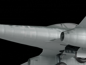 jet plane me262 3Dモデル