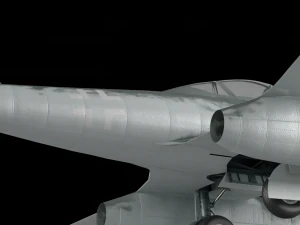 odrzutowiec me262 Model 3D