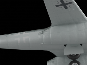 jet plane me262 3Dモデル