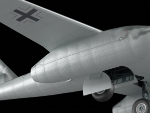jet plane me262 3Dモデル