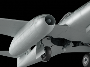 jet plane me262 3Dモデル