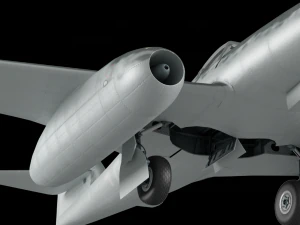 odrzutowiec me262 Model 3D