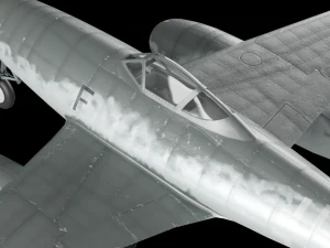 odrzutowiec me262 Model 3D