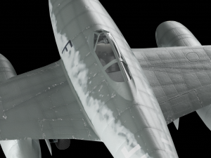 jet plane me262 3Dモデル