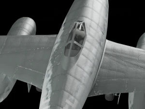odrzutowiec me262 Model 3D