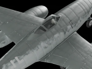 odrzutowiec me262 Model 3D