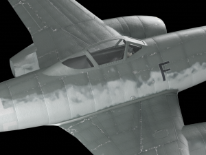 jet plane me262 3Dモデル