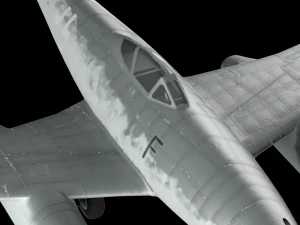 odrzutowiec me262 Model 3D