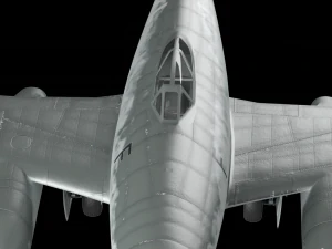 odrzutowiec me262 Model 3D