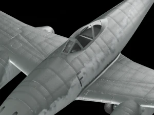 odrzutowiec me262 Model 3D