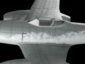 odrzutowiec me262 Model 3D