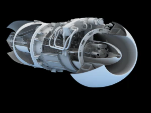 junkers jumo engine 3D Model