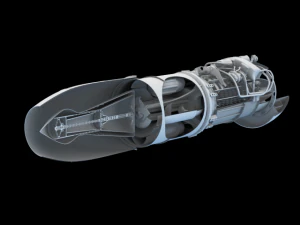 junkers jumo engine 3D Model