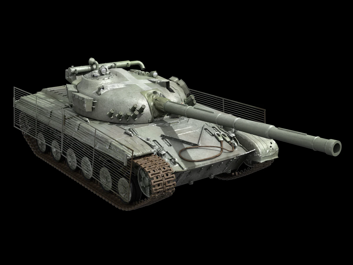t-64 3D Model .c4d .max .obj .3ds .fbx .stl .blend 
