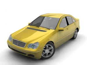 Mercedes C240 Modèle 3D