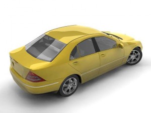 mercedes c240 Modèle 3D