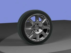 rueda de carro Modelo 3D