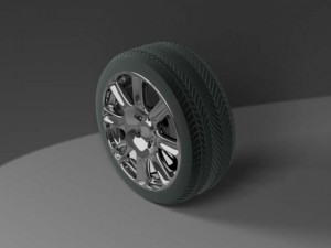 carwheel Modello 3D