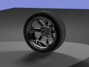 carwheel 3D Model