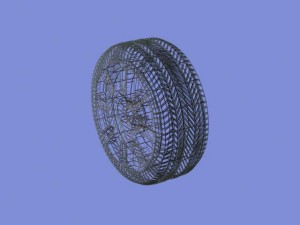 carwheel Modello 3D