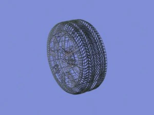carwheel 3D Model