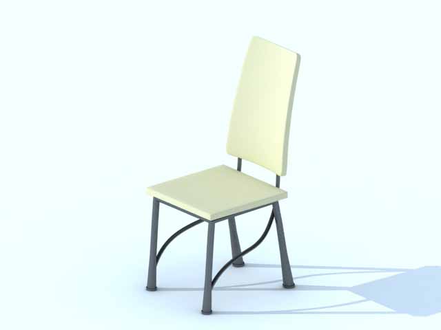 chair 3D Model .c4d .max .obj .3ds .fbx .stl .blend 